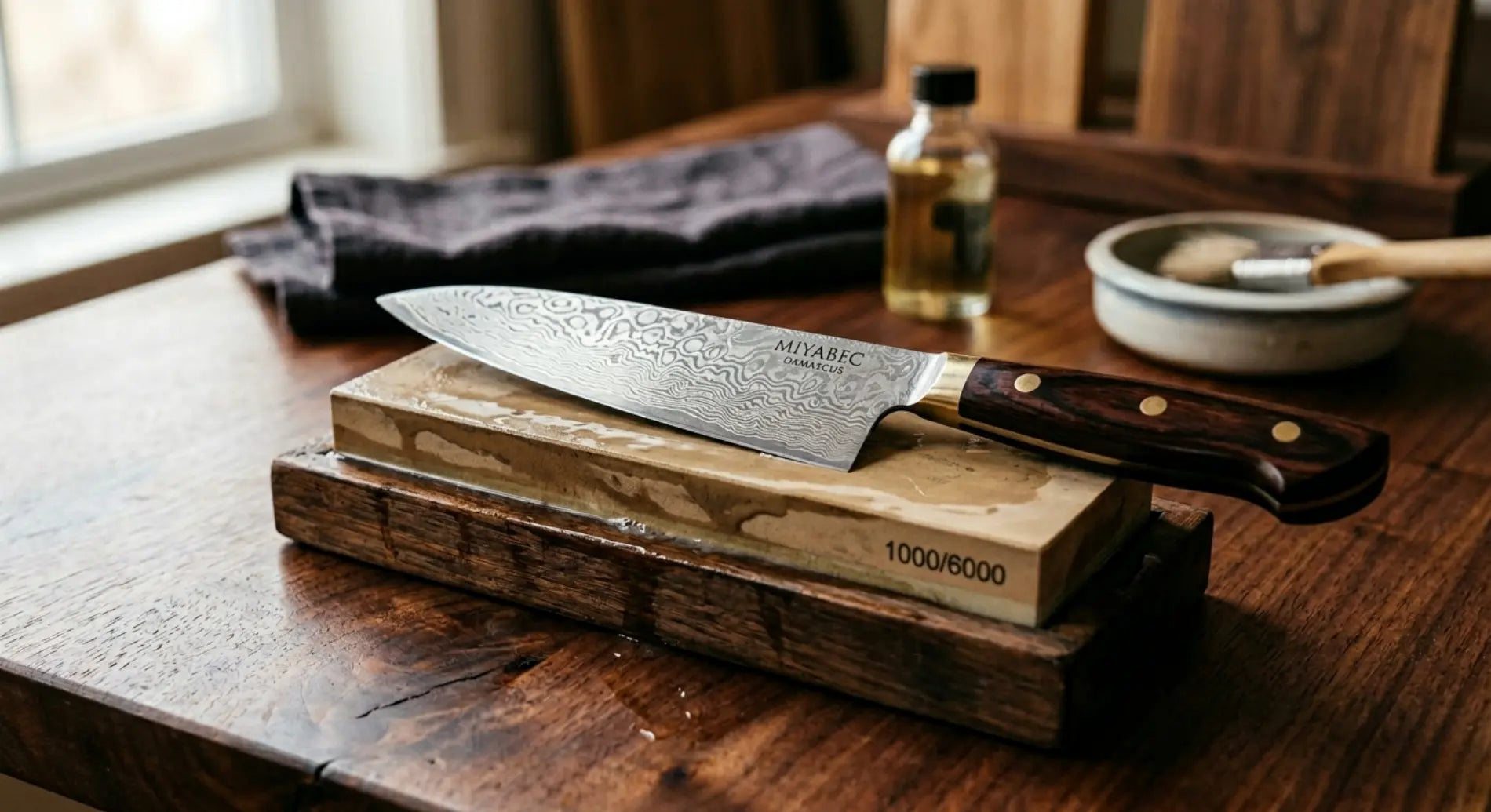 Comment aiguiser un couteau japonais avec une pierre — Guide étape par étape