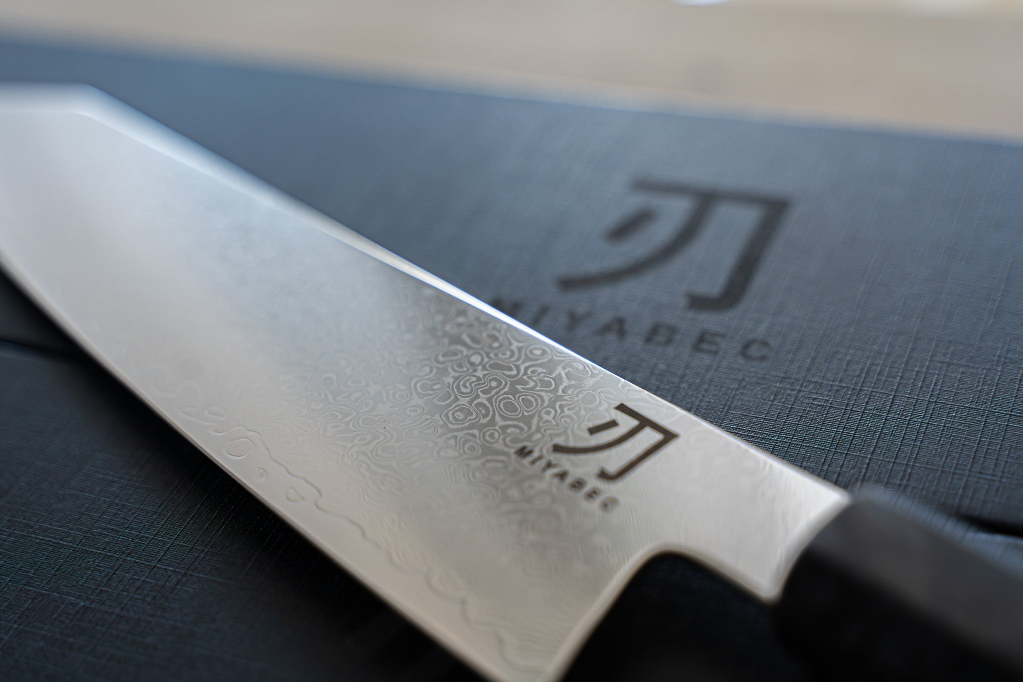 VG-10 Damascus Kiritsuke Knife — MIYABEC | 8.5 Inch