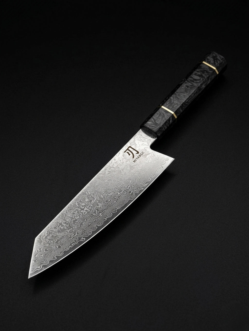 VG-10 Damascus Kiritsuke Knife — MIYABEC | 8.5 Inch